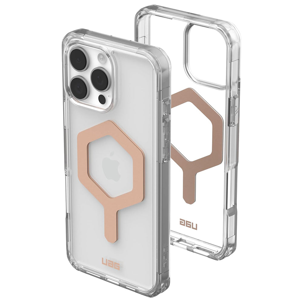 Capa MagSafe para Apple iPhone 16 Pro Max, Urban Armor Gear, Plyo, Rosa Dourado