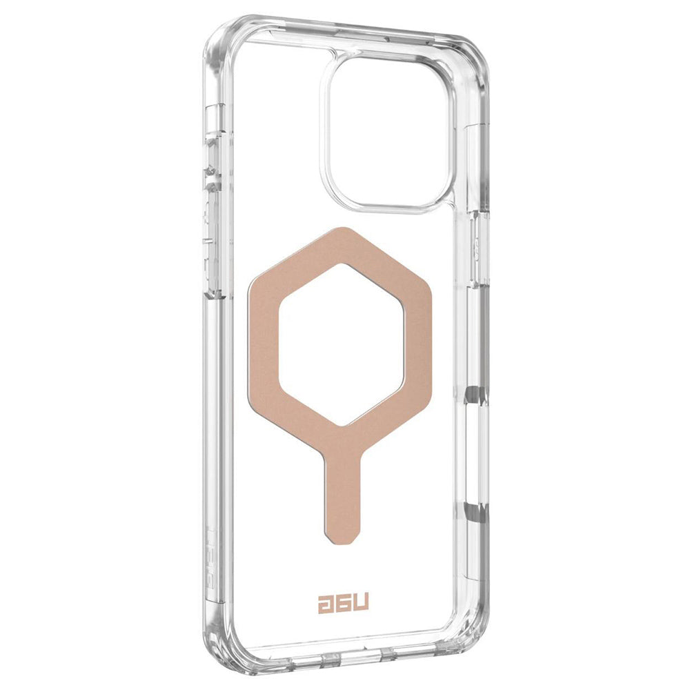 Capa MagSafe para Apple iPhone 16 Pro Max, Urban Armor Gear, Plyo, Rosa Dourado
