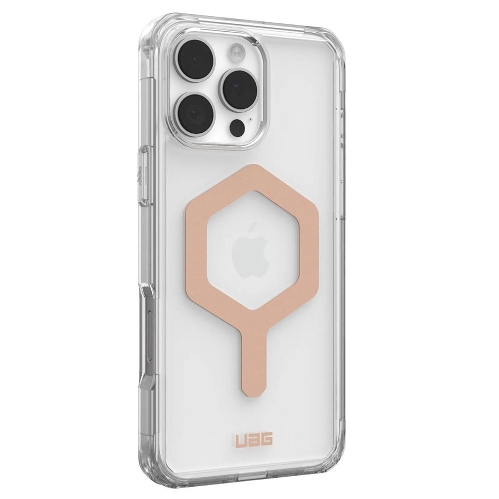 Capa MagSafe para Apple iPhone 16 Pro Max, Urban Armor Gear, Plyo, Rosa Dourado