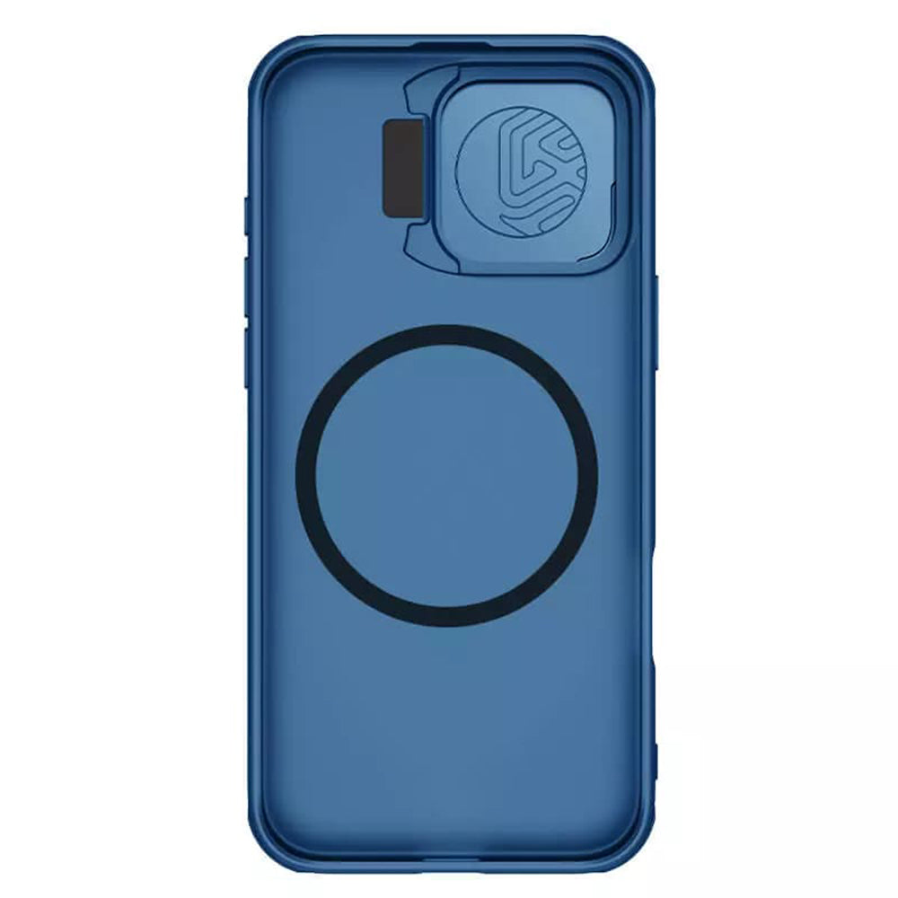 Capa MagSafe para Apple iPhone 16 Pro, Nillkin, CamShield Prop, Azul