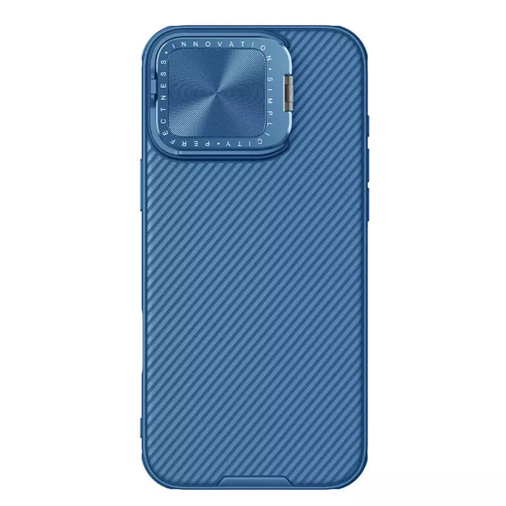 Capa MagSafe para Apple iPhone 16 Pro, Nillkin, CamShield Prop, Azul