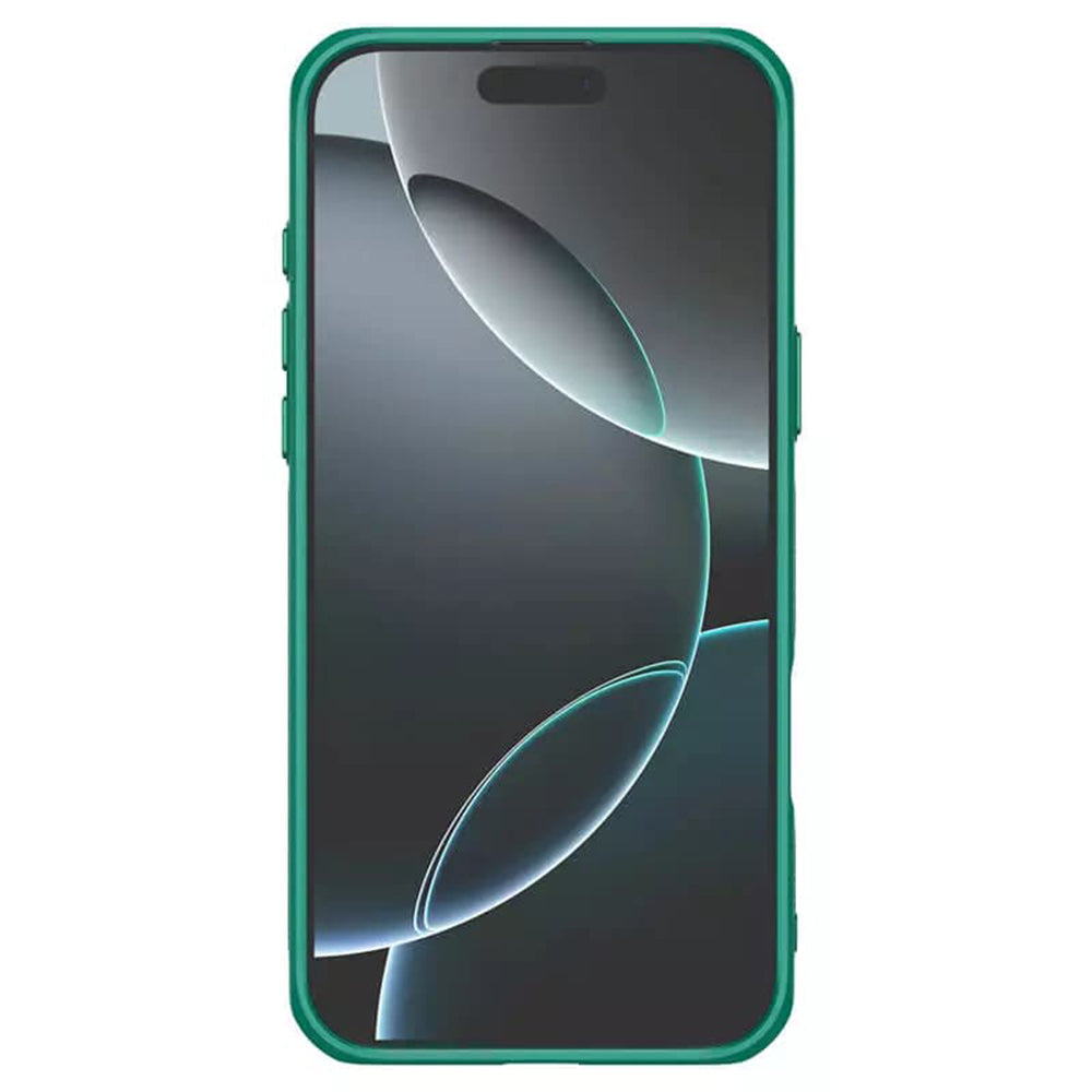 Capa MagSafe para Apple iPhone 16 Pro, Nillkin, Iceblade Prop (com recorte para câmara), Verde