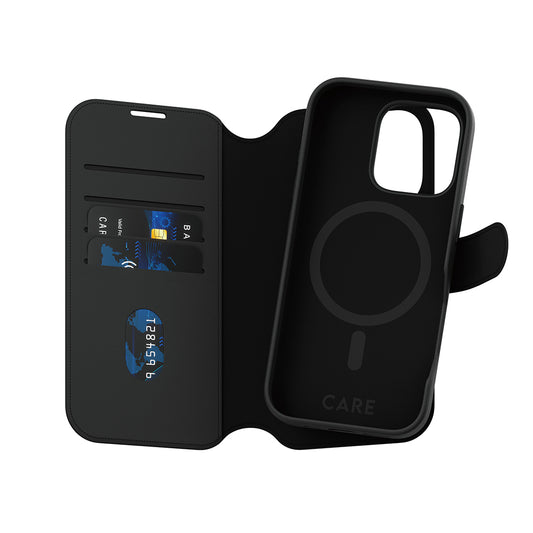 Capa MagSafe para Apple iPhone 16 Pro, PanzerGlass, Care Feature Tango Two-in-One, Preta