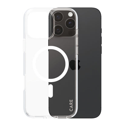 Capa MagSafe para Apple iPhone 16 Pro, PanzerGlass, Care Urban Combat, Transparente Branca