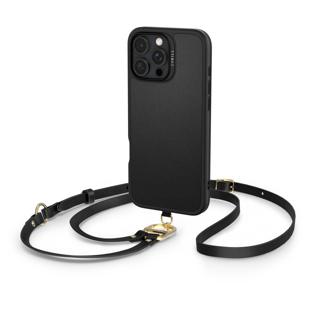 Capa MagSafe para Apple iPhone 16 Pro, Spigen, Cyrill Kajuk Classic Charm, Preta