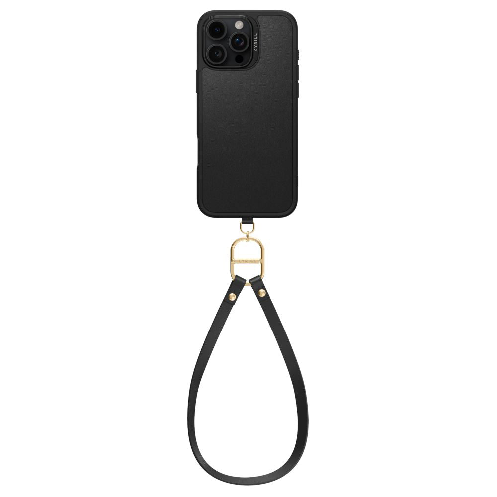 Capa MagSafe para Apple iPhone 16 Pro, Spigen, Cyrill Kajuk Classic Charm, Preta