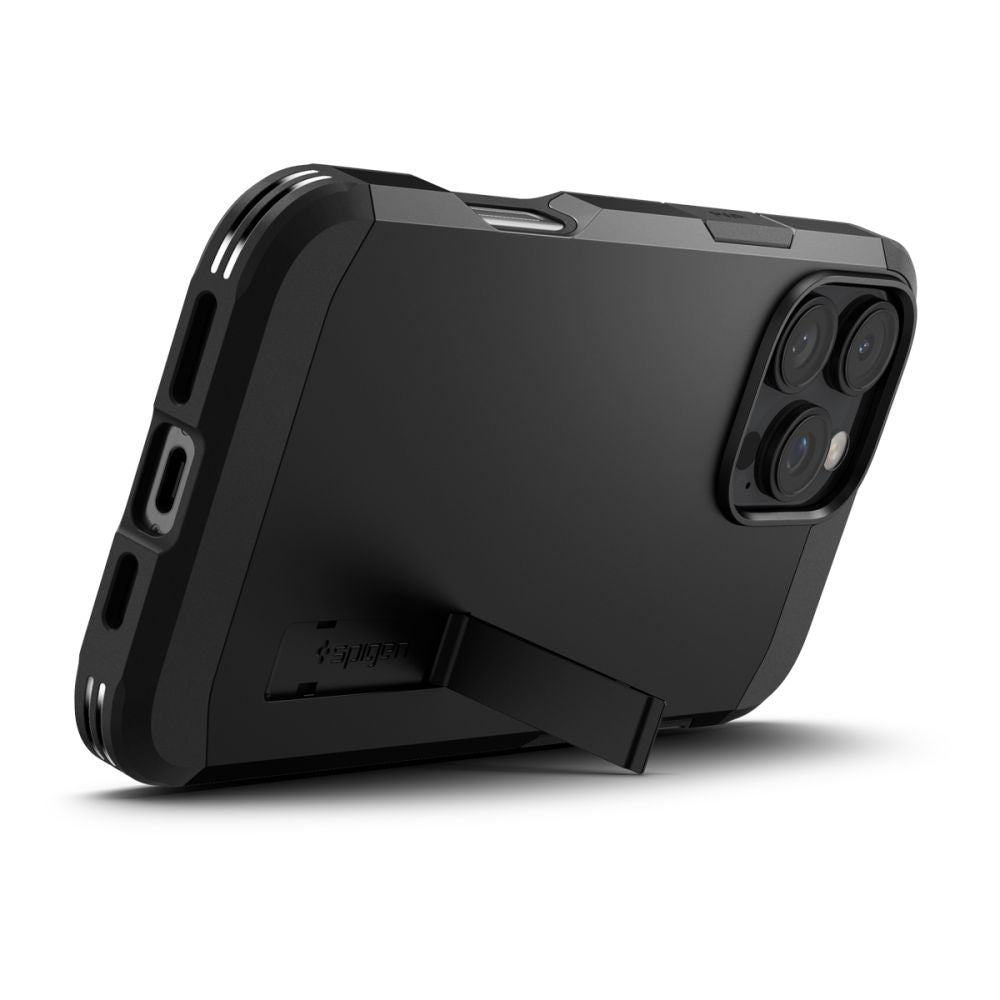 Capa MagSafe para Apple iPhone 16 Pro, Spigen, Tough Armor, Preta ACS08146