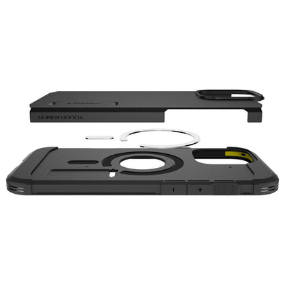 Capa MagSafe para Apple iPhone 16 Pro, Spigen, Tough Armor, Preta ACS08146