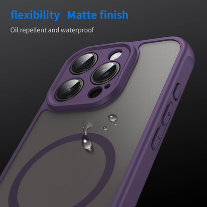 Capa MagSafe para Apple iPhone 16 Pro, Techsuit, HaloFrost II, Roxo