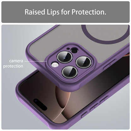 Capa MagSafe para Apple iPhone 16 Pro, Techsuit, HaloFrost II, Roxo