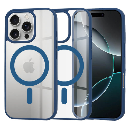 Capa MagSafe para Apple iPhone 16 Pro, Techsuit, Pro, Azul