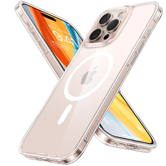 Capa MagSafe para Apple iPhone 16 Pro, Torras, Diamond, Transparente