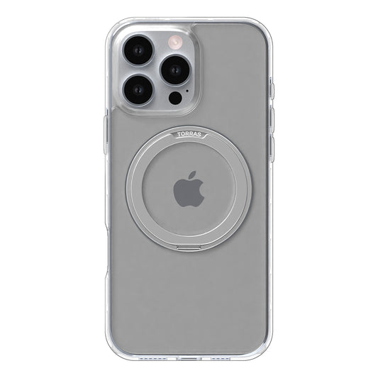 Capa MagSafe para Apple iPhone 16 Pro, Torras, Ostand Pro, Transparente