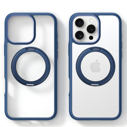Capa MagSafe para Apple iPhone 16 Pro, Torras, Ostand R Fusion, Azul-marinho