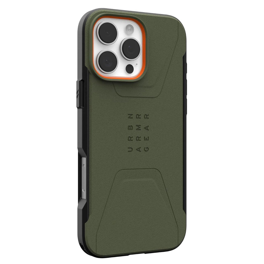 Capa MagSafe para Apple iPhone 16 Pro, Urban Armor Gear, Civilian, Verde