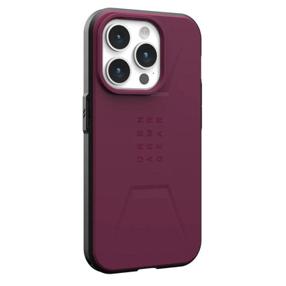 Capa MagSafe para Apple iPhone 16 Pro, Urban Armor Gear, Civilian, Vinho