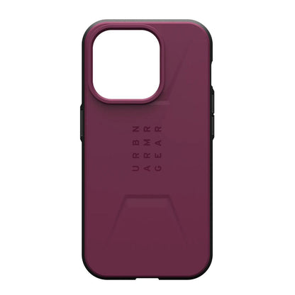Capa MagSafe para Apple iPhone 16 Pro, Urban Armor Gear, Civilian, Vinho
