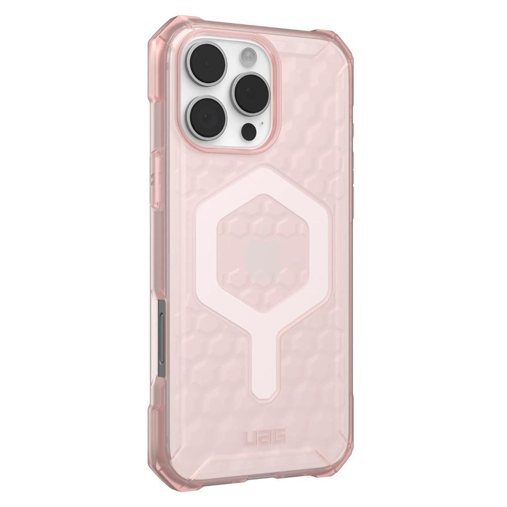 Capa MagSafe para Apple iPhone 16 Pro, Urban Armor Gear, Essential Armor, Rosa