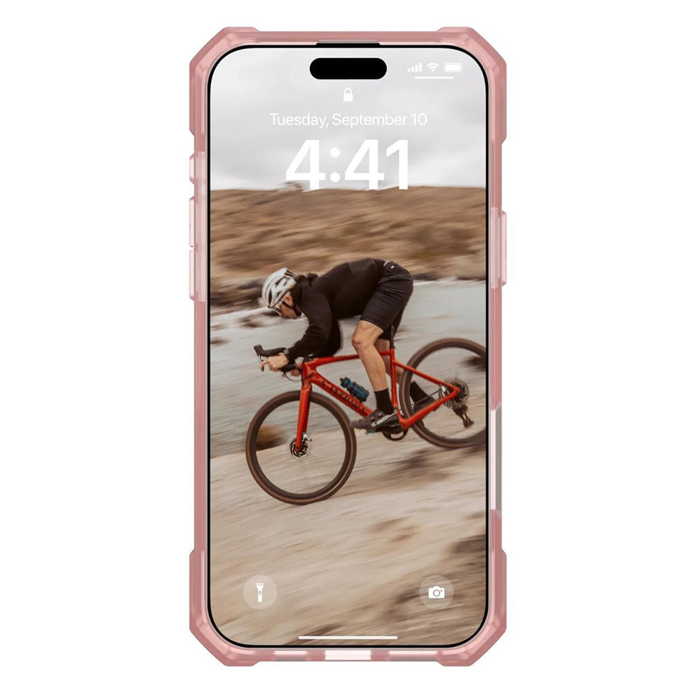 Capa MagSafe para Apple iPhone 16 Pro, Urban Armor Gear, Essential Armor, Rosa