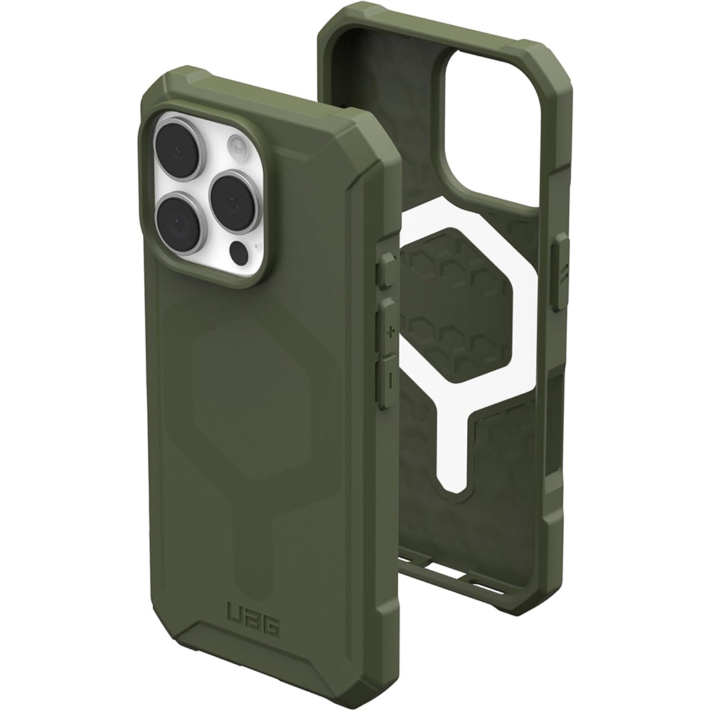 Capa MagSafe para Apple iPhone 16 Pro, Urban Armor Gear, Essential Armor, Verde