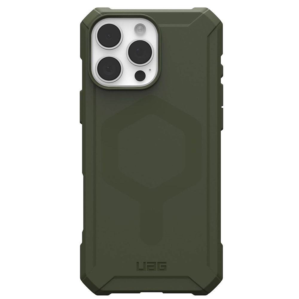 Capa MagSafe para Apple iPhone 16 Pro, Urban Armor Gear, Essential Armor, Verde