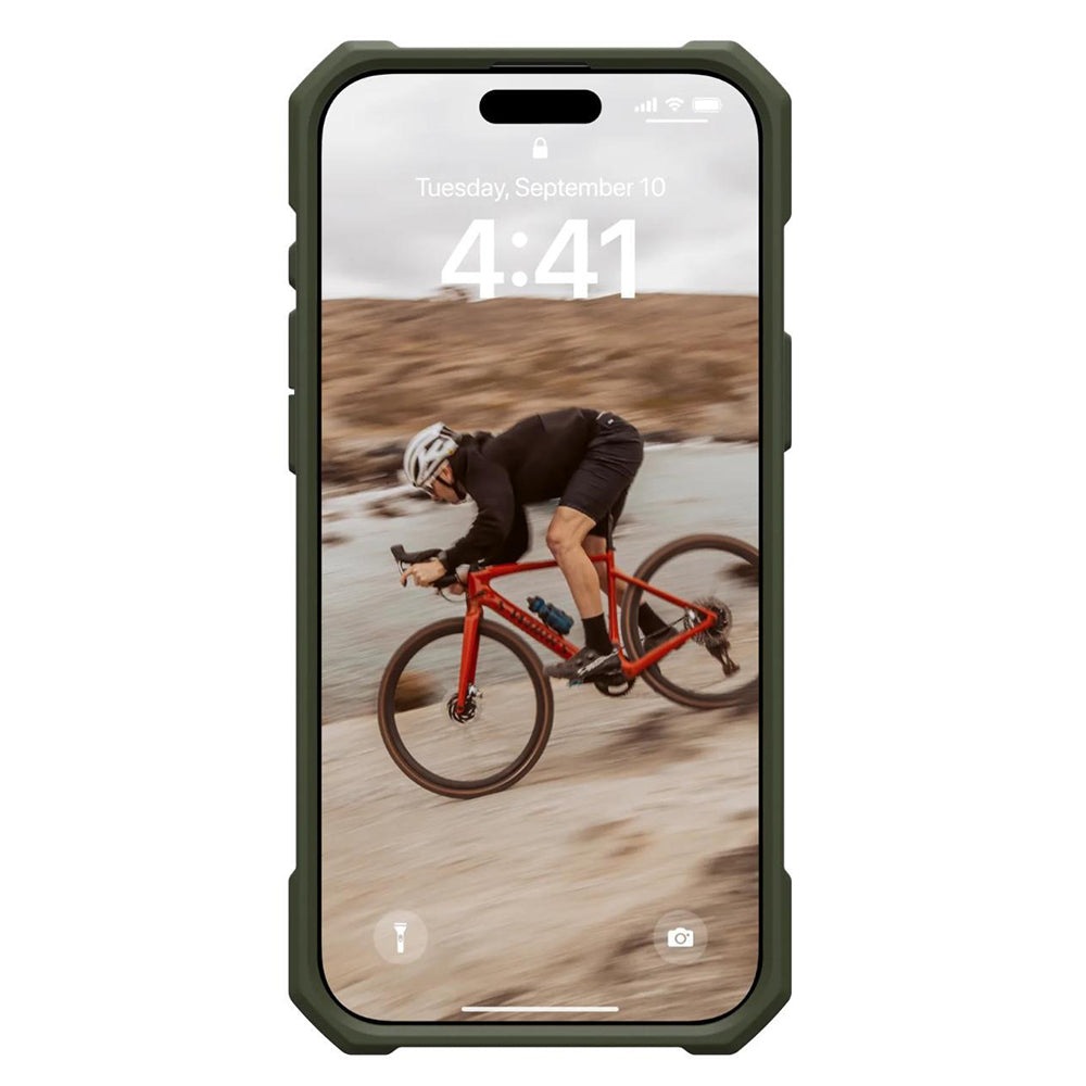 Capa MagSafe para Apple iPhone 16 Pro, Urban Armor Gear, Essential Armor, Verde