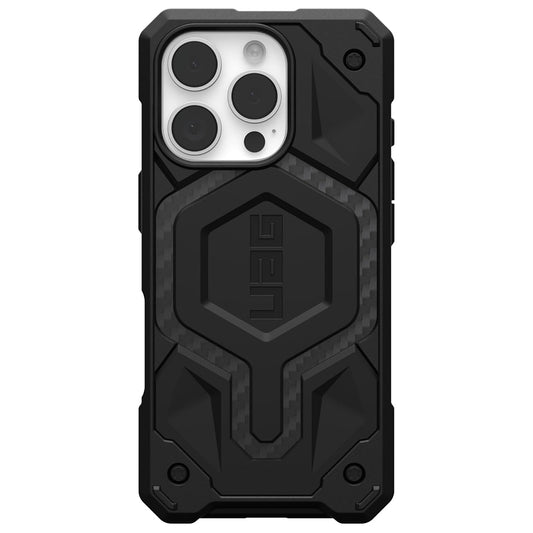 Capa MagSafe para Apple iPhone 16 Pro, Urban Armor Gear, Monarch Pro Carbon, Preta
