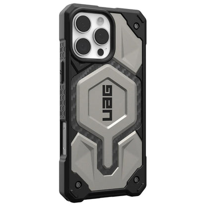 Capa MagSafe para Apple iPhone 16 Pro, Urban Armor Gear, Monarch Pro, Cinzento