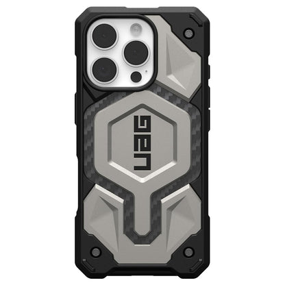 Capa MagSafe para Apple iPhone 16 Pro, Urban Armor Gear, Monarch Pro, Cinzento