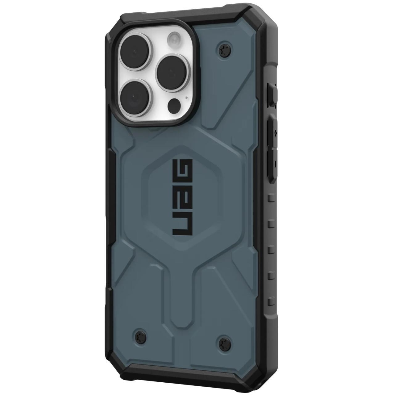 Capa MagSafe para Apple iPhone 16 Pro, Urban Armor Gear, Pathfinder, Azul