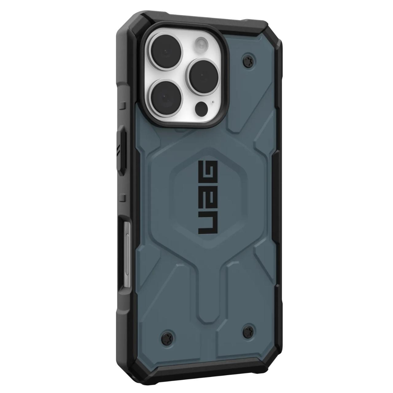 Capa MagSafe para Apple iPhone 16 Pro, Urban Armor Gear, Pathfinder, Azul