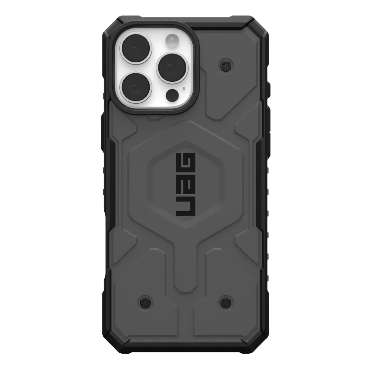 Capa MagSafe para Apple iPhone 16 Pro, Urban Armor Gear, Pathfinder, Prateada