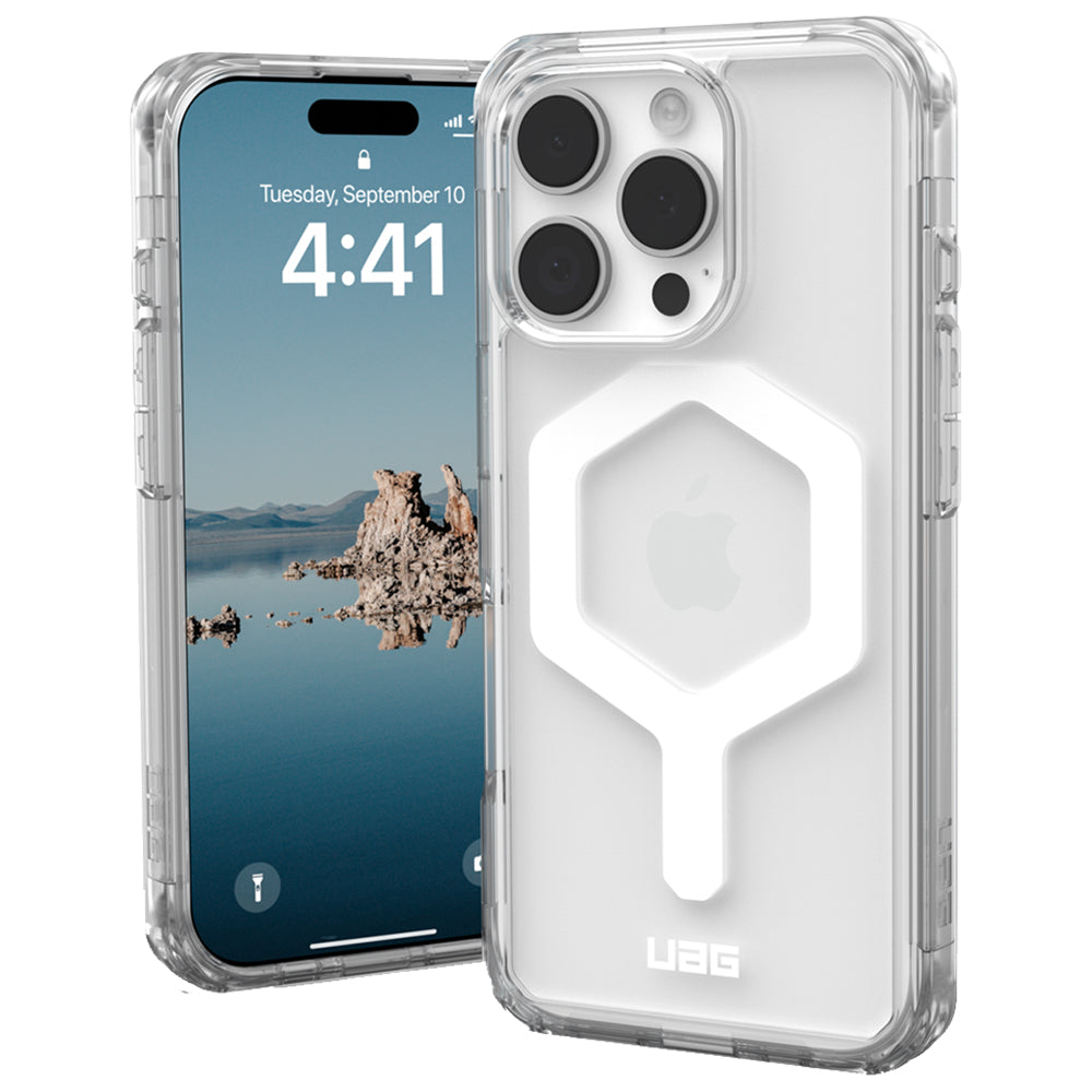 Capa MagSafe para Apple iPhone 16 Pro, Urban Armor Gear, Plyo, Branca