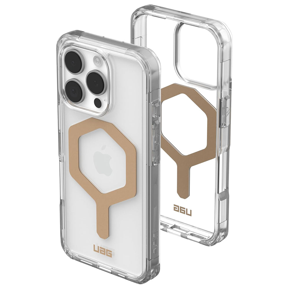 Capa MagSafe para Apple iPhone 16 Pro, Urban Armor Gear, Plyo, Dourada