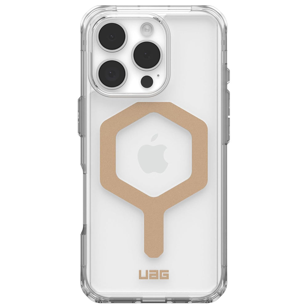 Capa MagSafe para Apple iPhone 16 Pro, Urban Armor Gear, Plyo, Dourada