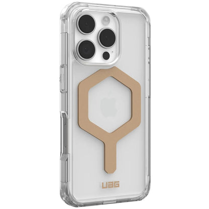 Capa MagSafe para Apple iPhone 16 Pro, Urban Armor Gear, Plyo, Dourada