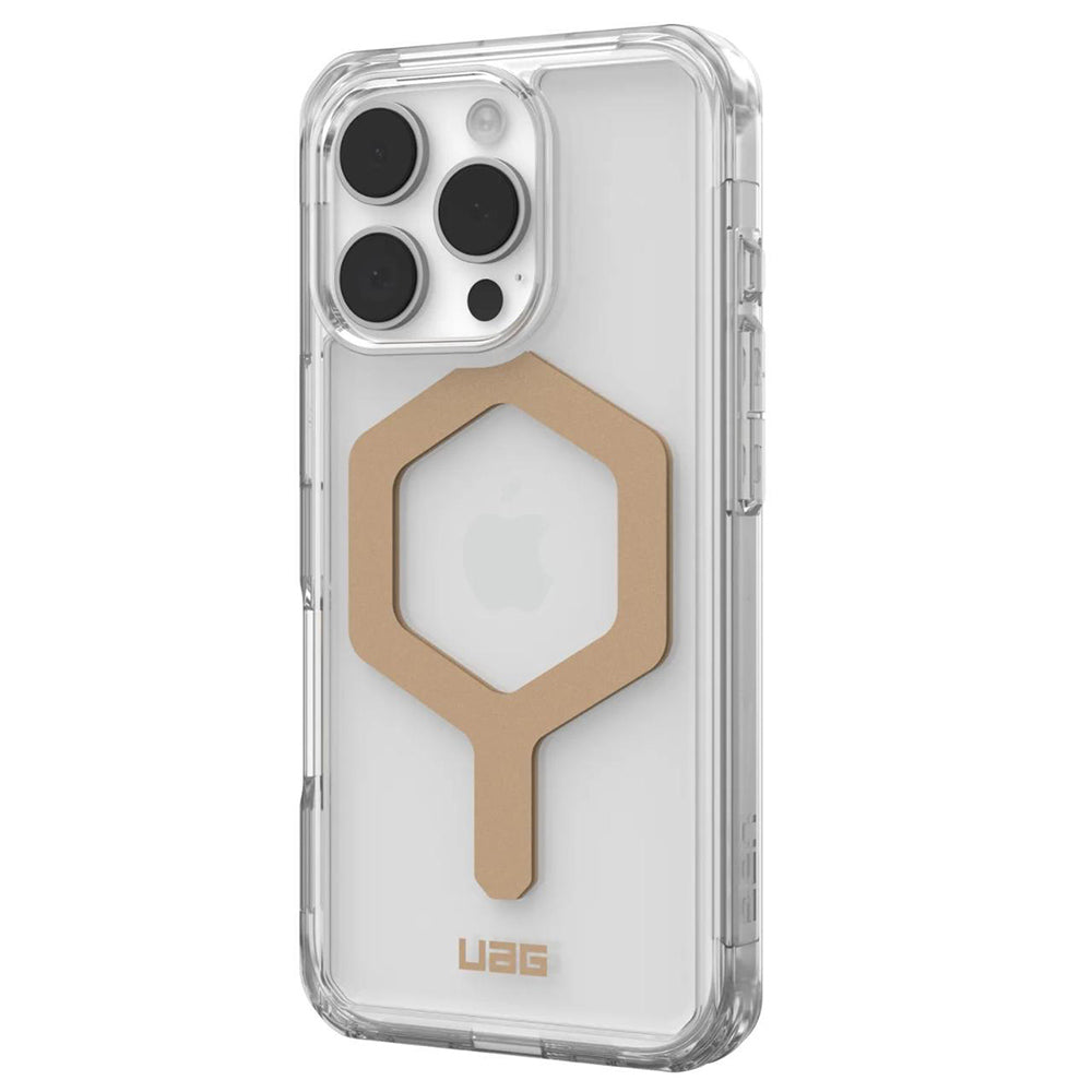 Capa MagSafe para Apple iPhone 16 Pro, Urban Armor Gear, Plyo, Dourada
