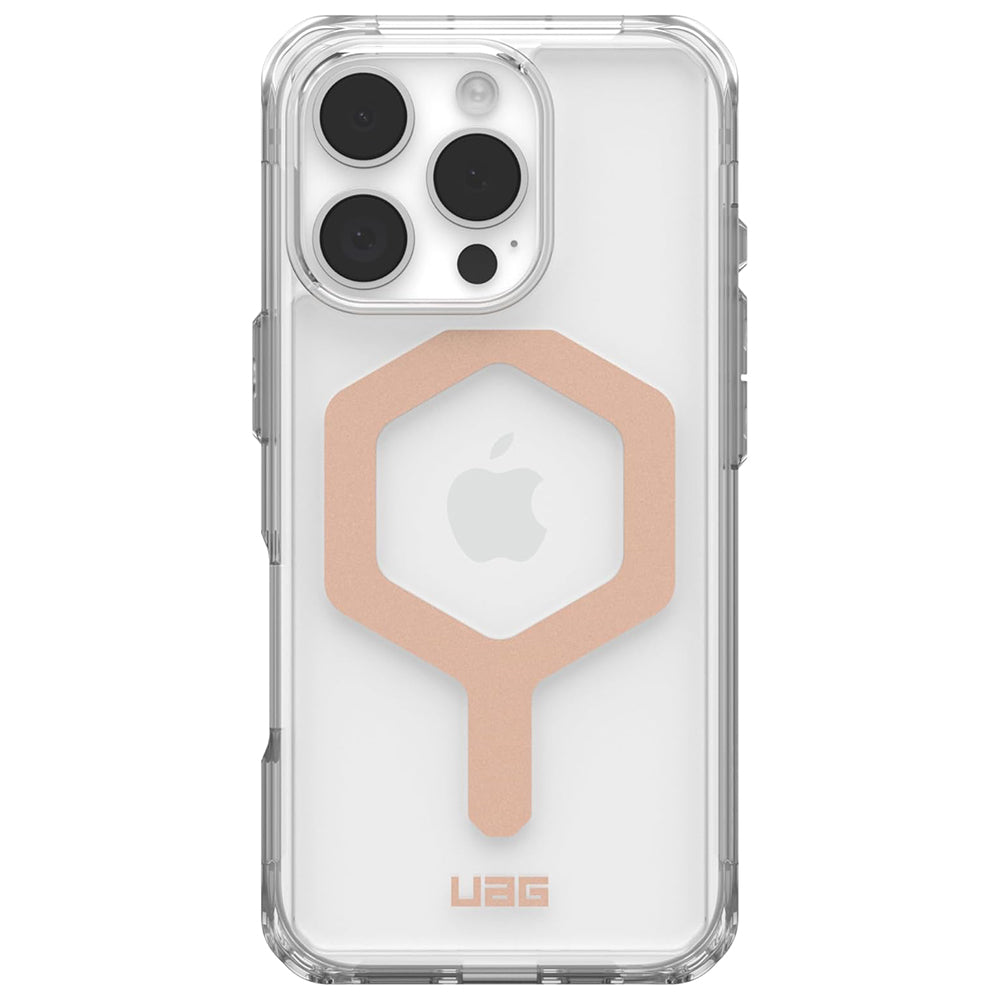 Capa MagSafe para Apple iPhone 16 Pro, Urban Armor Gear, Plyo, Rosa Dourado
