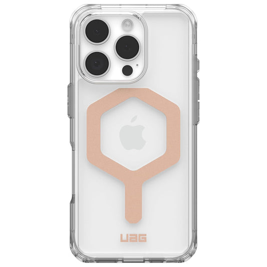 Capa MagSafe para Apple iPhone 16 Pro, Urban Armor Gear, Plyo, Rosa Dourado