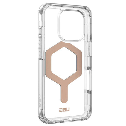 Capa MagSafe para Apple iPhone 16 Pro, Urban Armor Gear, Plyo, Rosa Dourado