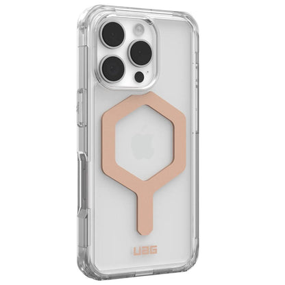 Capa MagSafe para Apple iPhone 16 Pro, Urban Armor Gear, Plyo, Rosa Dourado