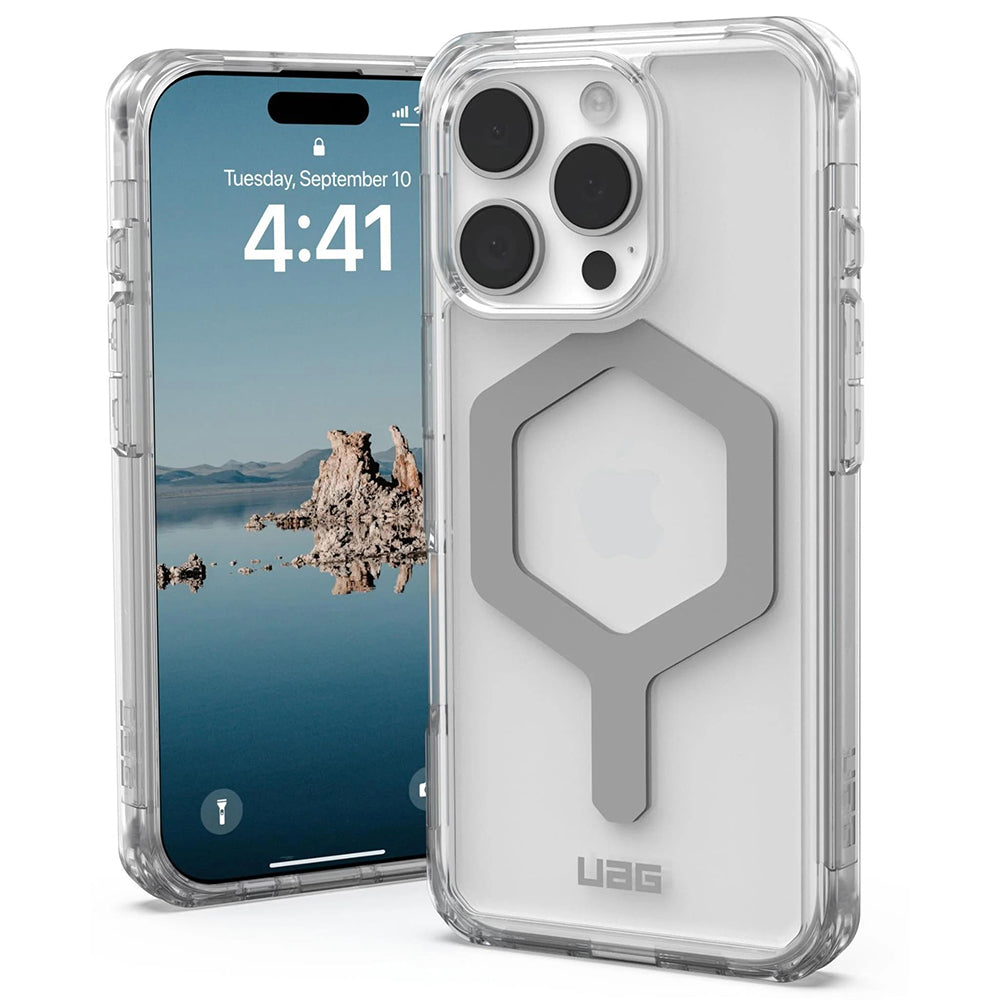 Capa MagSafe para Apple iPhone 16 Pro, Urban Armor Gear, Plyo, Transparente