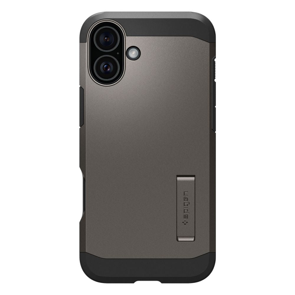 Capa MagSafe para Apple iPhone 16, Spigen, Tough Armor, Cinza