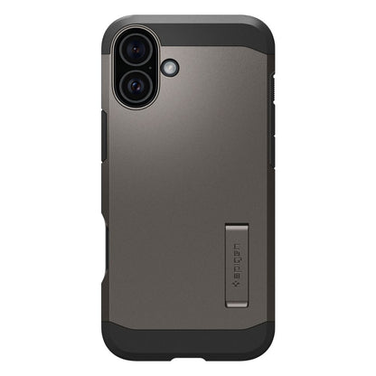 Capa MagSafe para Apple iPhone 16, Spigen, Tough Armor, Cinza