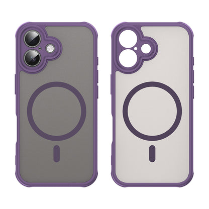 Capa MagSafe para Apple iPhone 16, Techsuit, HaloFrost II, Roxo
