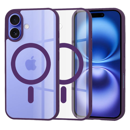 Capa MagSafe para Apple iPhone 16, Techsuit, Pro, Roxo