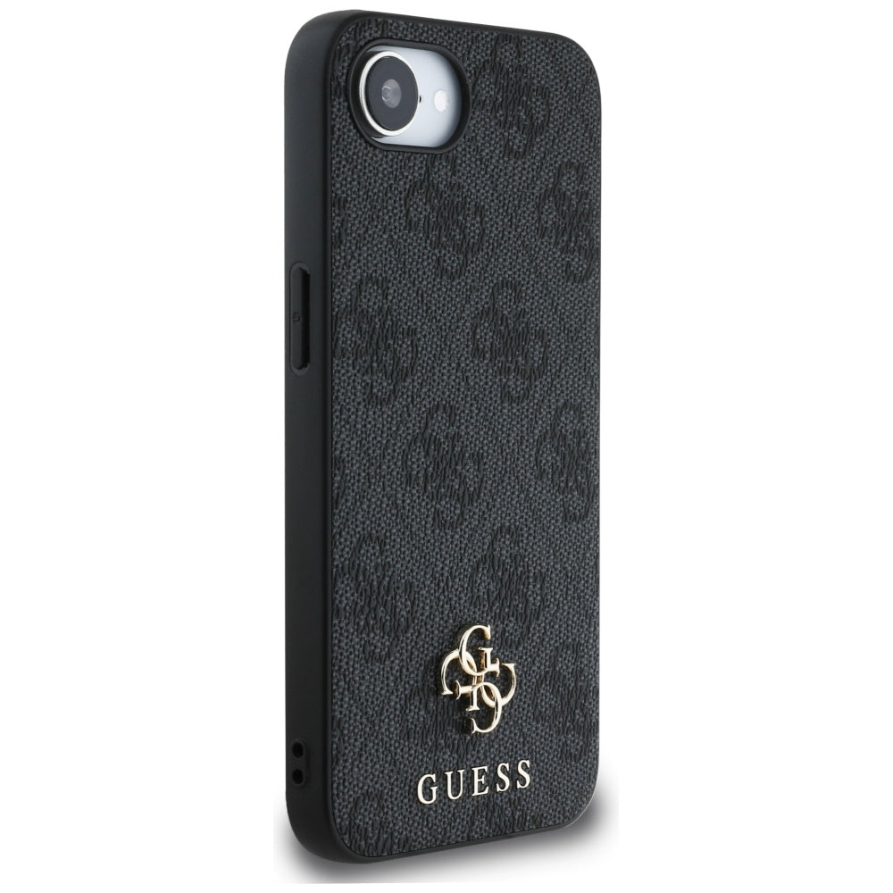 Capa MagSafe para Apple iPhone 16e, Guess, 4G Classic, Preta