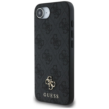 Capa MagSafe para Apple iPhone 16e, Guess, 4G Classic, Preta