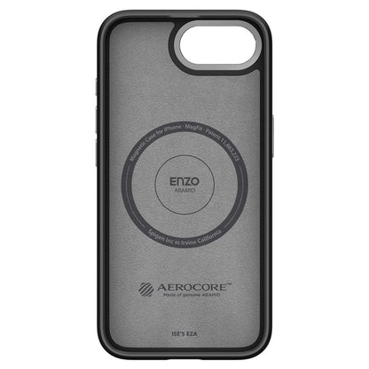 Capa MagSafe para Apple iPhone 17e / 16e, Spigen, Enzo Aramid, Preta Fosca