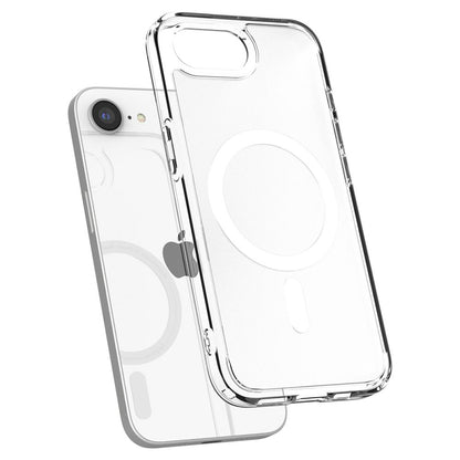 Capa MagSafe para Apple iPhone 17e / 16e, Spigen, Ultra Hybrid, Branco Acetinado